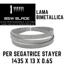 Segatrice Stayer sega a nastro 125 per taglio acciaio ferro metalli lama  1435 - Majonshop saldatura e taglio